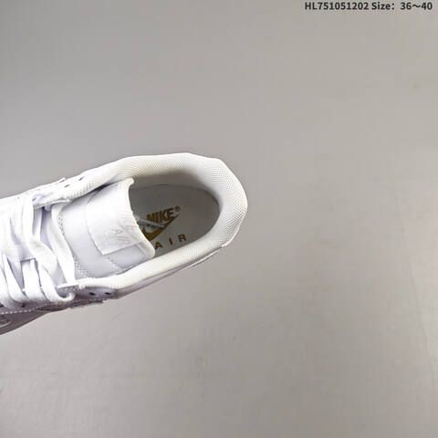 Nike Air Force 1 07 White Gold EU 36-40 Sneaker - Unisex (BS-62894)