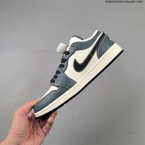 Nike Air Jordan 1 Low Supreme Lifestyle (BS-67436)