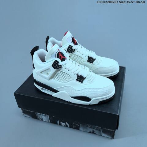 Air Jordan 4 Retro Flight Club AIR JORDAN 4 Aj4 4 Air Jordan 4 Fli Lifestyle (BS-66673)