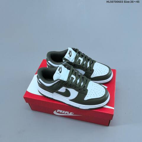 Nike Dunk Low Retro Black White Brown Sail EU 36-45 Skate Shoe - Unisex (BS-59993)