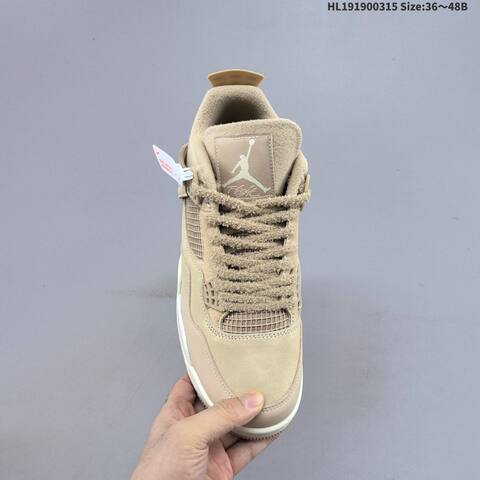 Air Jordan 4 Retro Cozy Girl AIR JORDAN 4 Aj4 Lifestyle (BS-66528)