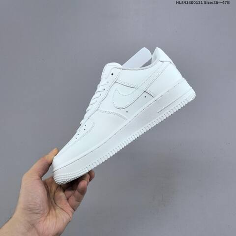 Nike Air Force 1 Low All White EU 36-47 Sneaker - Unisex (BS-61625)
