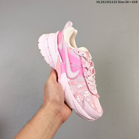 Nike V2K Run Light Pink Cream White EU 36-41 Running Shoe - Unisex (BS-63069)