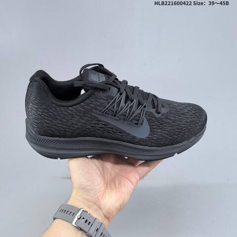 Nike Zoom Winflo 5 Black White Dark Grey EU 36-45 Running Shoe - Unisex (BS-60585)