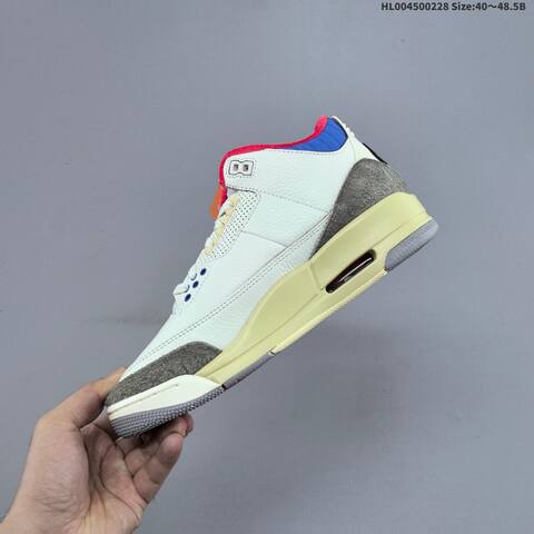 Air Jordan 3 Retro OG SP Seoul 2 0 2 0 AIR JORDAN 3 Aj3 Lifestyle (BS-66653)