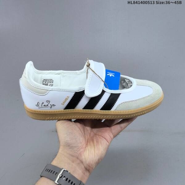 Adidas Samba Mary Jane cream white black gum EU 36-45 skate shoe