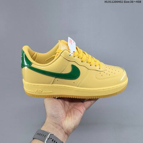 Nike Air Force 1 07 Burgundy Orange Yellow Green EU 36 45 Sneaker EU 36-45 - Unisex (BS-60977)