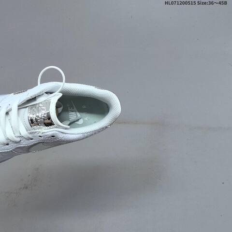 Nike Air Force 1 07 Low White Metallic Silver Ice Blue EU 36-45 Sneaker - Unisex (BS-60315)