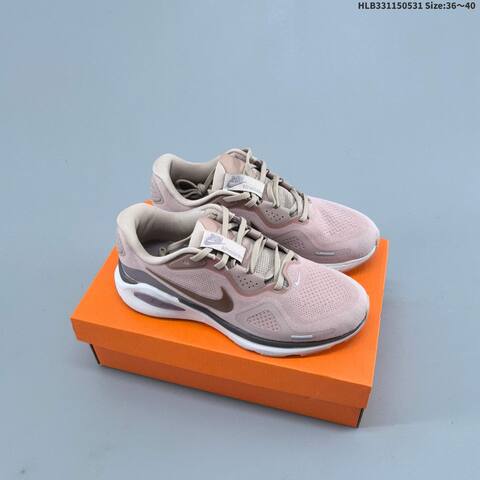 Nike Air Zoom Structure 26 Light Grey Purple Black Orange EU 36-45 Running Shoe - Unisex (BS-60052)