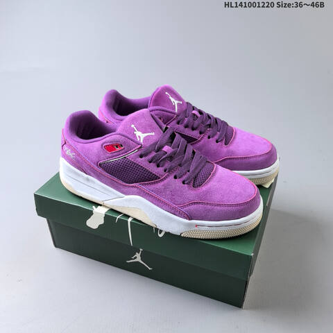 Air Jordan 4 Retro Flight Court AIR JORDAN 4 Aj4 Lifestyle (BS-67341)