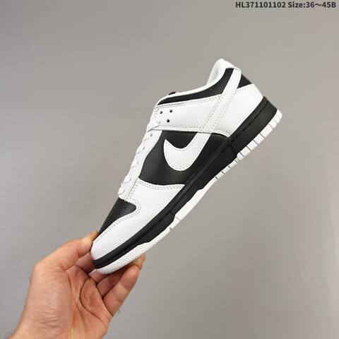 Nike SB Dunk Low White Black EU 36-45 Skate Shoe - Unisex (BS-63939)