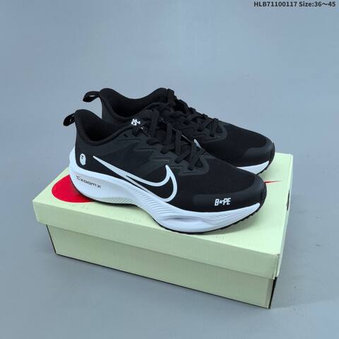 Nike Zoom X Black White Blue EU 36-45 Running Shoe - Unisex (BS-61949)