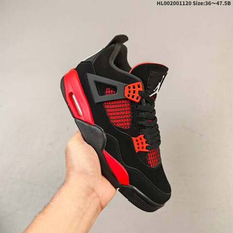 Air Jordan 4 Retro Red Thunder AIR JORDAN 4 Aj4 Lifestyle (BS-67755)