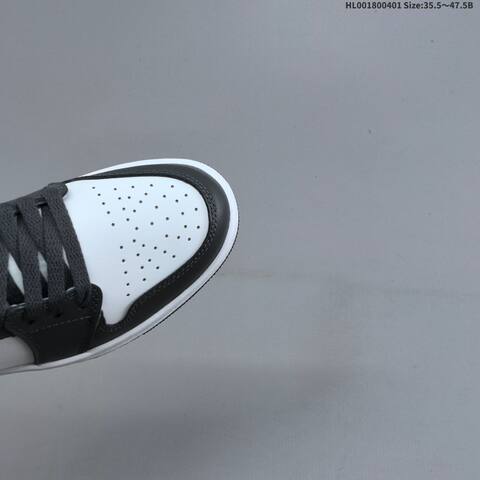 Air Jordan 1 Low Lron Grey AIR JORDAN 1 Aj1 Lifestyle (BS-66367)