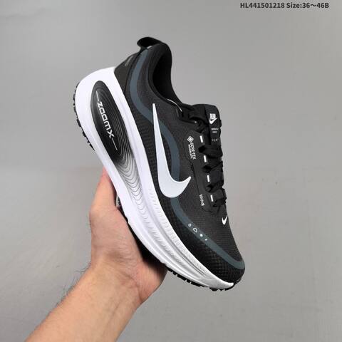 Nike Vomero 18 GTX Black White Slate Blue EU 36-46 Running Shoe - Unisex (BS-62586)