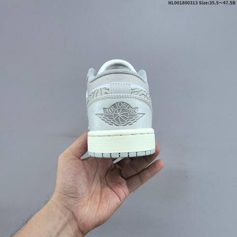 Air Jordan 1 Low PRM Elephant Print AIR JORDAN 1 Aj1 Lifestyle (BS-66552)