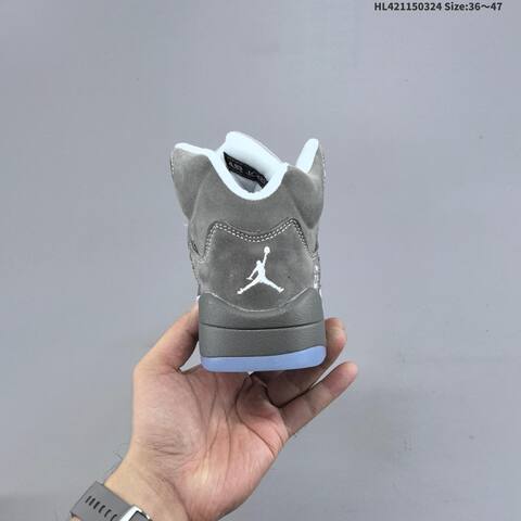 Air Jordan 5 Retro Wolf Grey Replica AIR JORDAN 5 Aj5 5 TP Lifestyle (BS-66445)