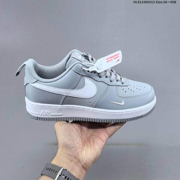 Nike Air Force 1 07 Low white brown light gray EU 36-45 sneaker