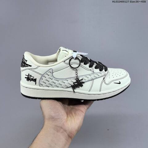Nike Air Jordan 1 x Travis Scott AIR JORDAN DIY Lifestyle (BS-66793)