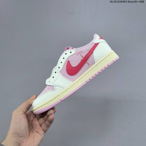 Travis Scott x Air Jordan 1 Low AIR JORDAN 1 Aj1 Lifestyle (BS-66339)