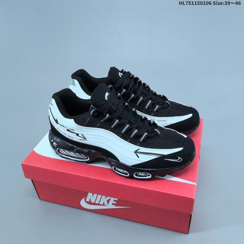 Nike Air Max 95 Dark Grey Black Orange Yellow EU 39-46 Running Shoe - Unisex (BS-62179)