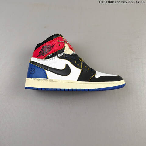 Union LA x Fragment Design x Air Jordan 1 Retro High OG TOP3 AIR JORDAN 1 Aj1 Lifestyle (BS-67520)