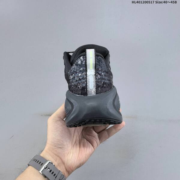 Nike Vomero Plus ReactX Air Zoom dark grey black white neon green EU 40-45 running shoe