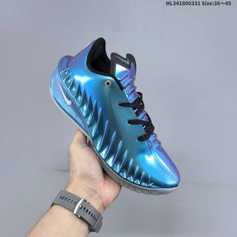 Nike Air Zoom G T Cut EP HV9921-600 Red Black Blue Iridescent EU 36-45 Basketball Shoe - Unisex (BS-61013)