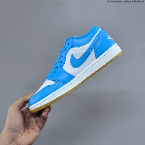 Air Jordan 1 Low UNC Gum AIR JORDAN 1 Aj1 Lifestyle (BS-66627)