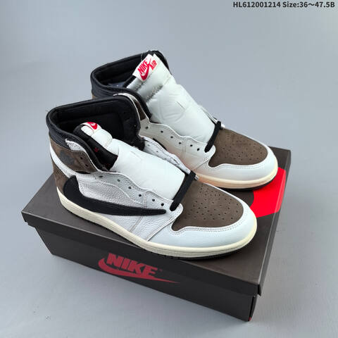Travis Scott x Air Jordan 1 YY Retro High OG Cuctus Jack Swoo Lifestyle (BS-67437)
