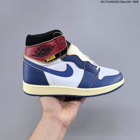 Union Los Angeles x Air Jordan 1 Retro High OG NRG Storm Blue Lifestyle (BS-66712)