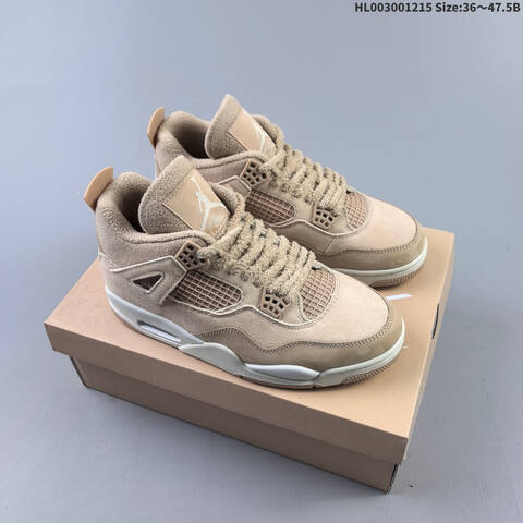 Air Jordan 4 Retro Cozy Girl AIR JORDAN 4 Aj4 Lifestyle (BS-67424)