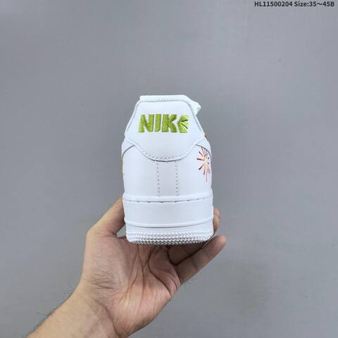 Nike Air Force 1 07 IQ1133-111 White Red Gold Green EU 35-45 Sneaker - Unisex (BS-61537)