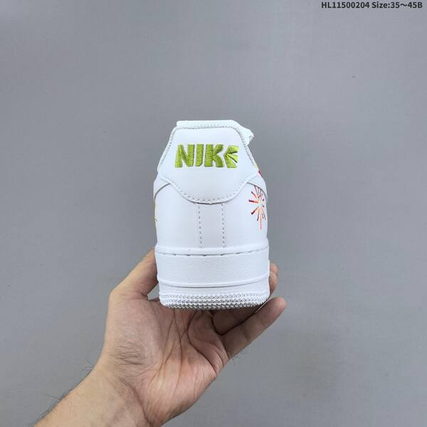 Nike Air Force 1 07 IQ1133-111 white red gold green EU 35-45 sneaker