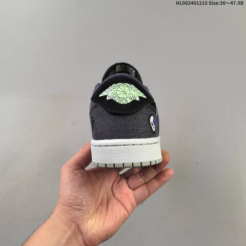 Zion Williamson x Air Jordan 1 Low OG Regency Purple And Dark Raisin 2 0 Lifestyle (BS-67427)