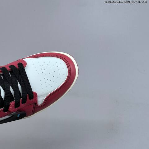 OFF-WHITE x Air Jordan 1 Retro High OG The The Chicago AIR JORDAN 1 Aj1 Lifestyle (BS-66518)