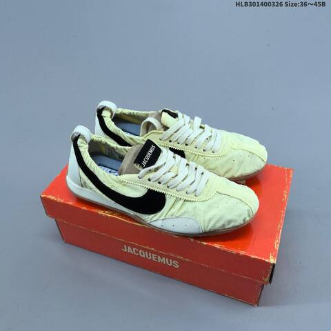 Nike Jacquemus x Nike Air Max 1 Jacumoon Pale Yellow Black White Gum EU 36-45 Sneaker - Unisex (BS-61135)