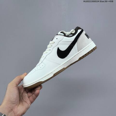 Nike Big Low White Navy Black Brown EU 36-45 Skate Shoe - Unisex (BS-60159)