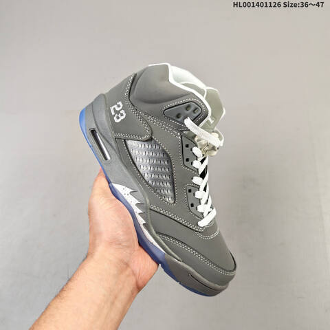 Air Jordan 5 Retro Wolf Grey Replica AIR JORDAN 5 Aj5 5 TP Lifestyle (BS-67665)
