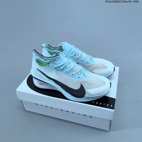 Nike ZoomX Vaporfly NEXT 4 HF6412-100 White Black Green Pink EU 36-45 Running Shoe - Unisex (BS-61180)