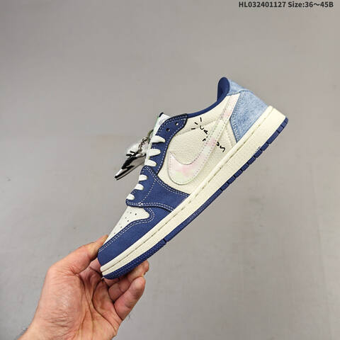Nike Air Jordan 1 x Travis Scott AIR JORDAN DIY Lifestyle (BS-67655)