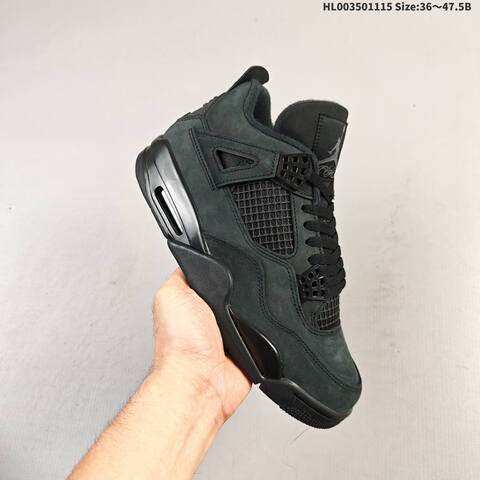 Air Jordan 4 Retro Black Cat Replica AIR JORDAN 4 Aj4 Lifestyle (BS-67808)