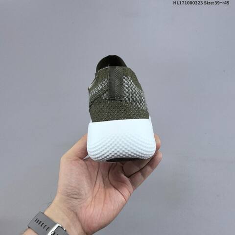 Nike Free 2025 Flyknit HF1078-002 Olive Green Grey White EU 39-45 Running Shoe - Unisex (BS-61164)