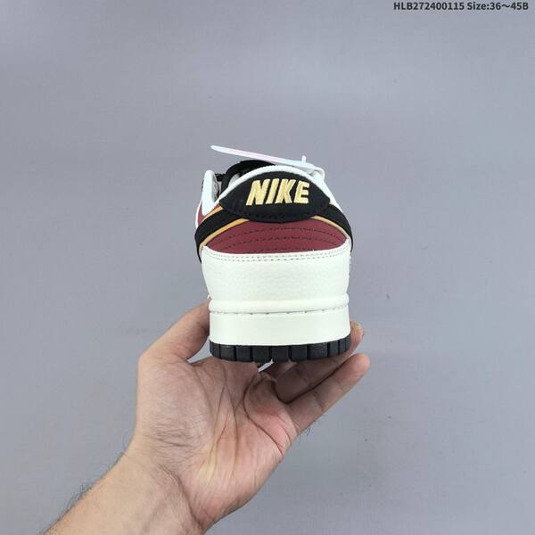 Nike Dunk SB Low off white dark burgundy black gold EU 36-45 skate shoe