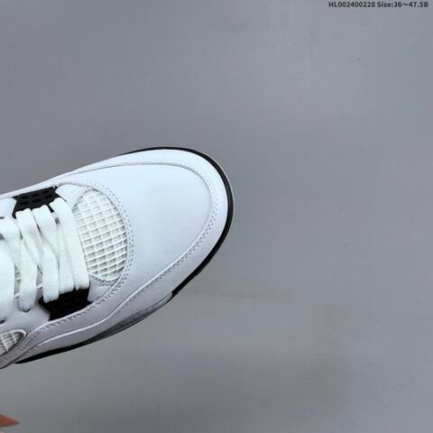Air Jordan 4 Retro OG White Cement Replica AIR JORDAN 4 Aj4 Lifestyle (BS-66661)