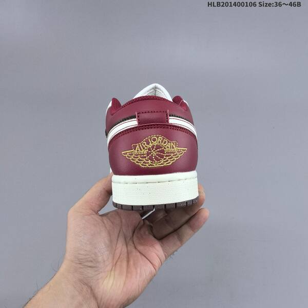 Jordan Air Jordan 1 Low OG white/brown/burgundy EU 36-46 basketball