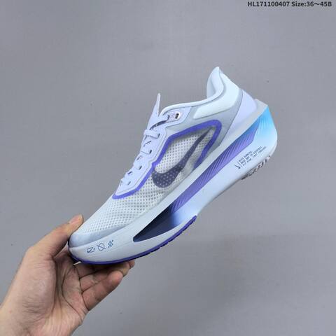 Nike Zoom Fly 6 White Purple Blue Red EU 36-45 Running Shoe - Unisex (BS-60914)