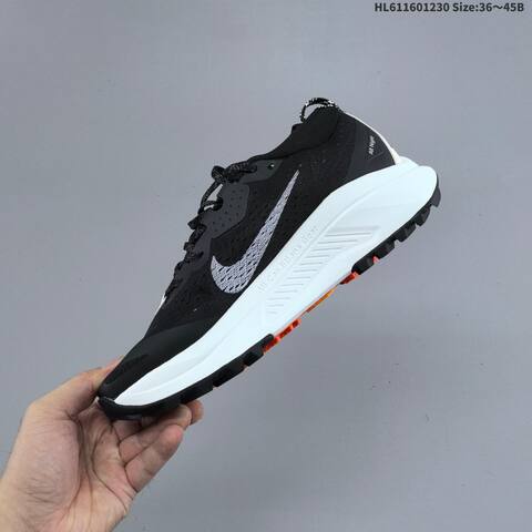 Nike ACG Zegama Trail 2 HV8113-005 Black White Grey Orange EU 36-45 Trail Shoe - Unisex (BS-62332)