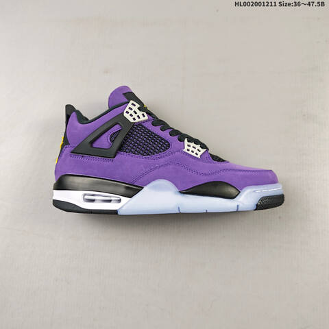 Air Jordan 4 Retro OG Imperial Purple Replica AIR JORDAN 4 Aj4 Lifestyle (BS-67495)