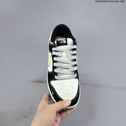 Nike Dunk SB Low Off White Black Pale Yellow EU 36-45 Skate Shoe - Unisex (BS-60221)